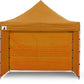 Gazebo Tent Marquee 3x3 PopUp Outdoor Wallaroo - Orange