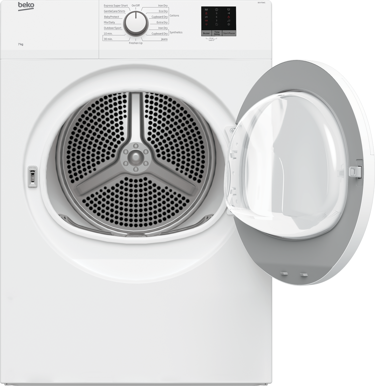 Beko Tumble Dryer (Air Vented, 7 kg)