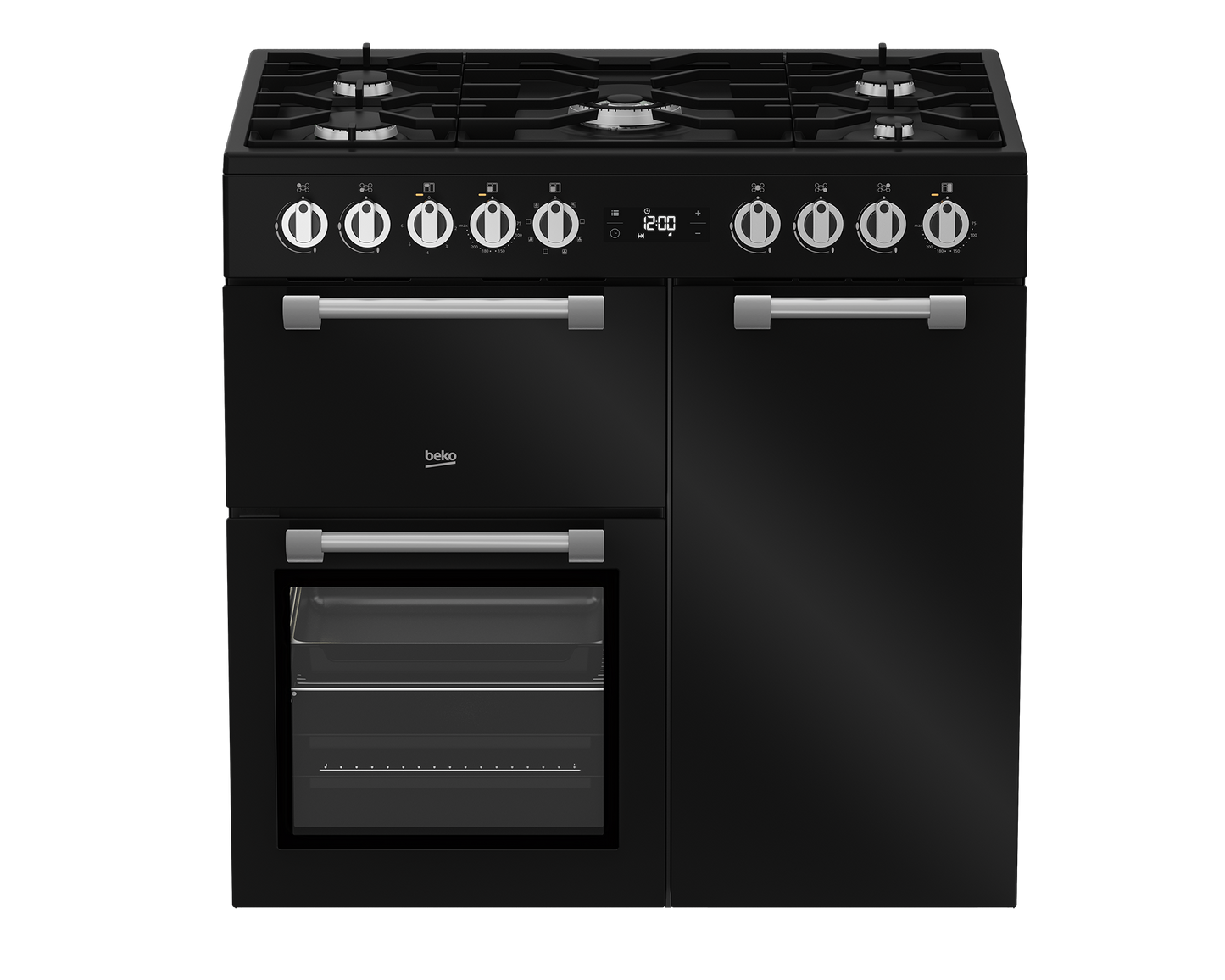 Beko Freestanding Cooker (Multi-functional 90 cm Triple Oven with Gas Cooktop)