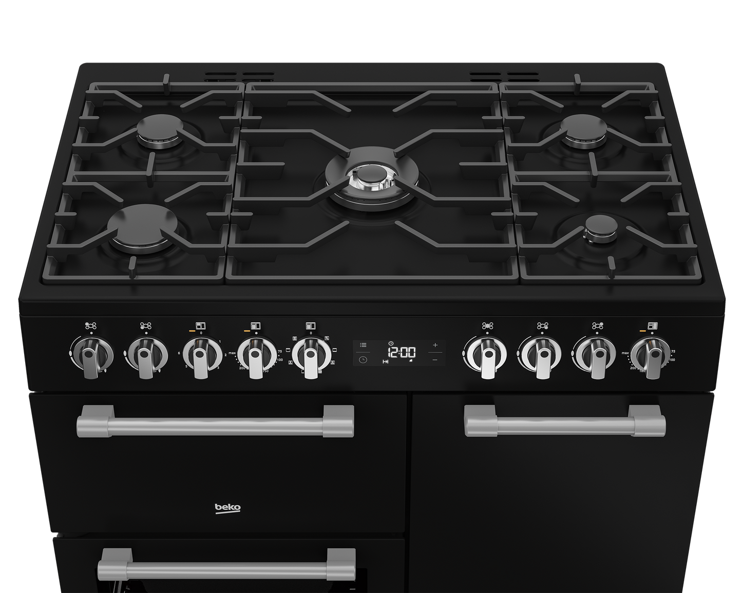 Beko Freestanding Cooker (Multi-functional 90 cm Triple Oven with Gas Cooktop)