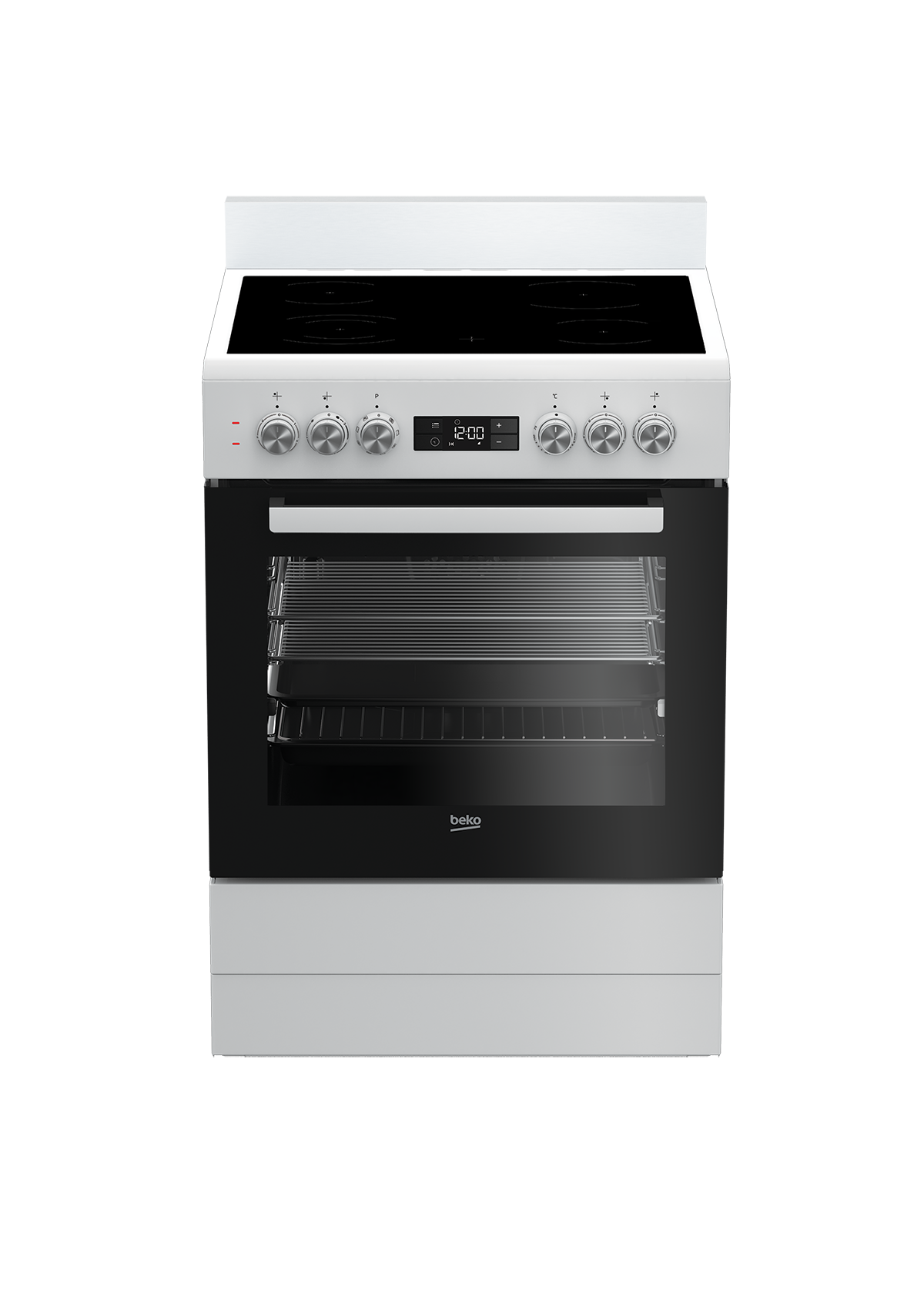 Beko Freestanding Cooker (Multi-functional 60 cm Oven with Ceramic Cooktop)