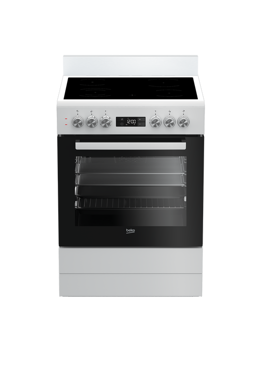 Beko Freestanding Cooker (Multi-functional 60 cm Oven with Ceramic Cooktop)