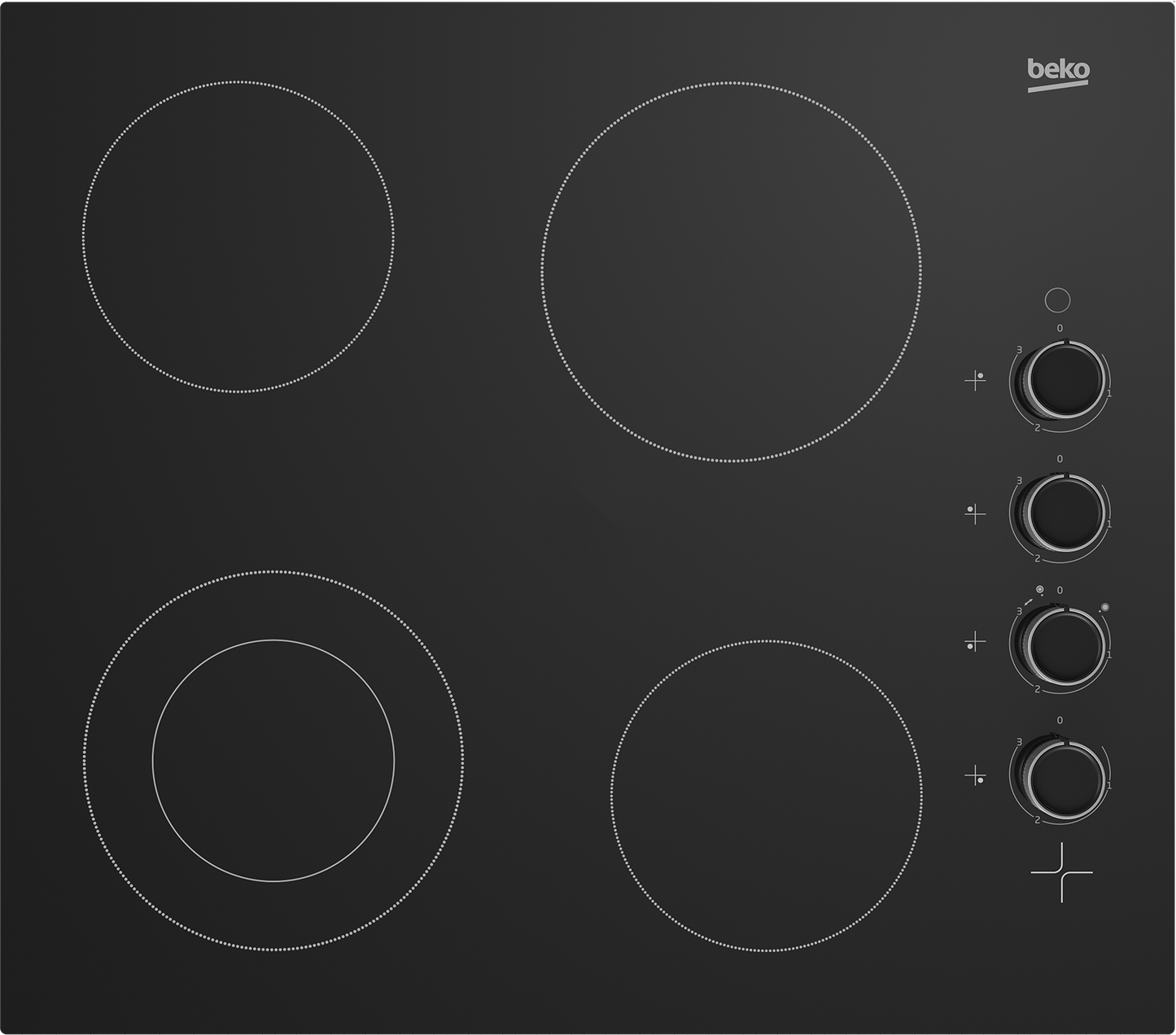 Beko Built-In Cooktop (Vitroceramic, 60 cm)