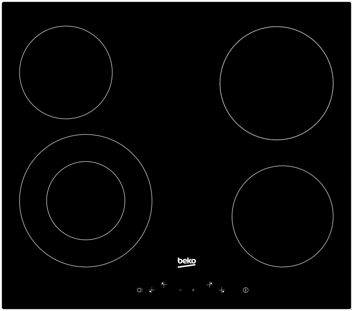 Beko Built-In Cooktop (Vitroceramic, 60 cm)