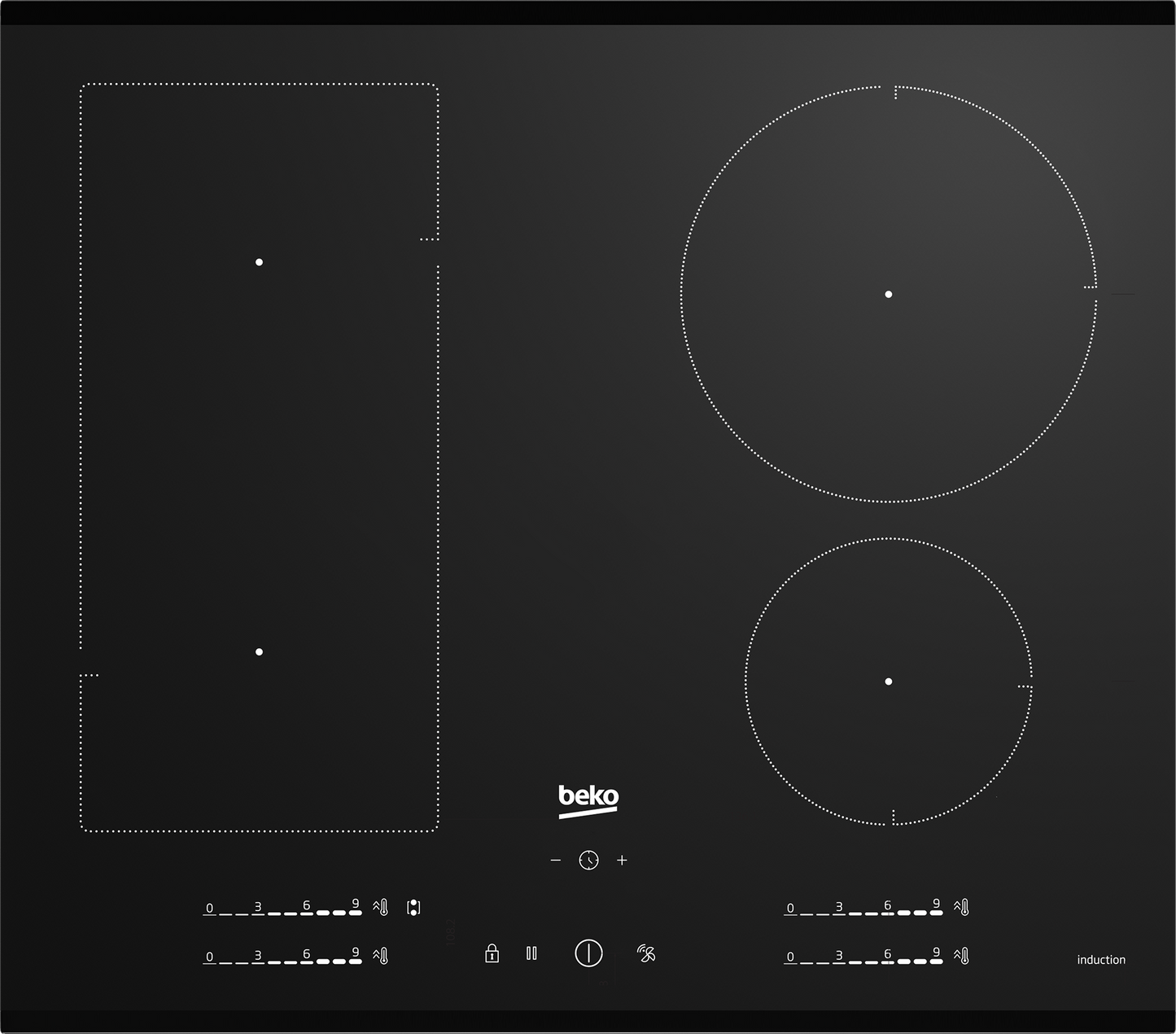 Beko Built-In Cooktop (Induction, 60 cm)