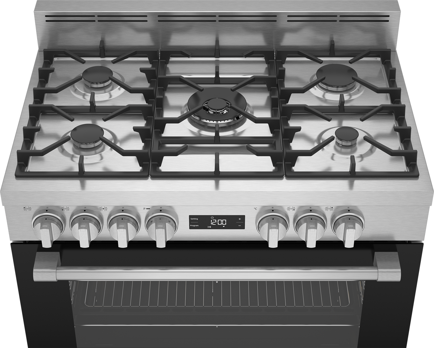 Beko Freestanding Cooker (Multi-functional 90 cm Oven with Gas Cooktop)