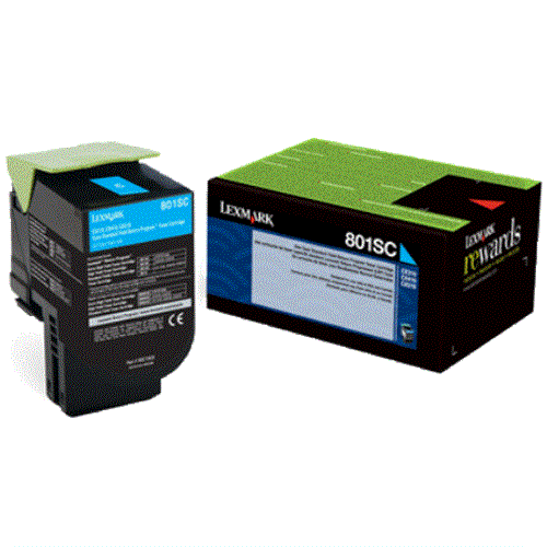 808SCE CYAN STANADRD YIELD TONER CARTRIDGE CORPORATE CARTRIDGE 2KCX310/410/510