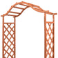 Trellis Rose Arch with Planters 180x40x205 cm