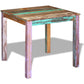 Dining Table Solid Reclaimed Wood 80x82x76 Cm