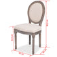 Dining Chairs 6 pcs Linen