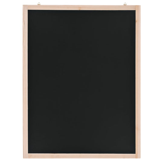 WallMounted Blackboard Cedar Wood 60x80 cm