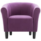 Armchair Purple Fabric