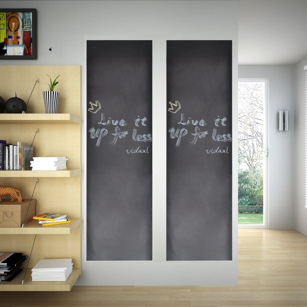 Sticker Blackboard 0,45 x 2 m 2 Rolls with Chalks
