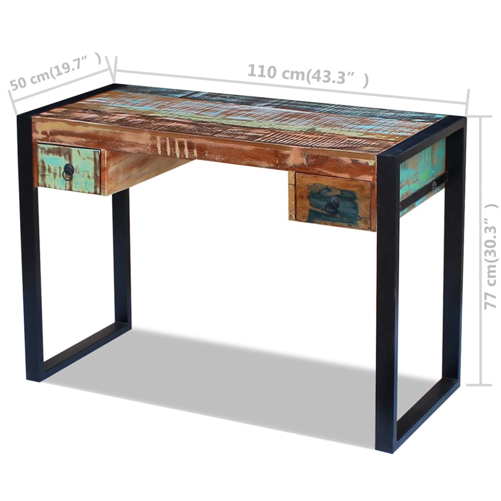 Desk Solid Reclaimed Wood