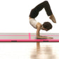 Inflatable Gymnastics Mat with Pump 400x100x10 cm PVC Pink