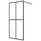 Walk-in Shower Screen Clear Tempered Glass 90x195 cm