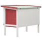 Outdoor Rabbit Hutch 1 Layer Red Wood