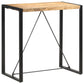 Bar Table 110x60x110 cm Solid Mango Wood
