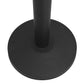 Stanchion with Belt Airport Barrier Steel Black