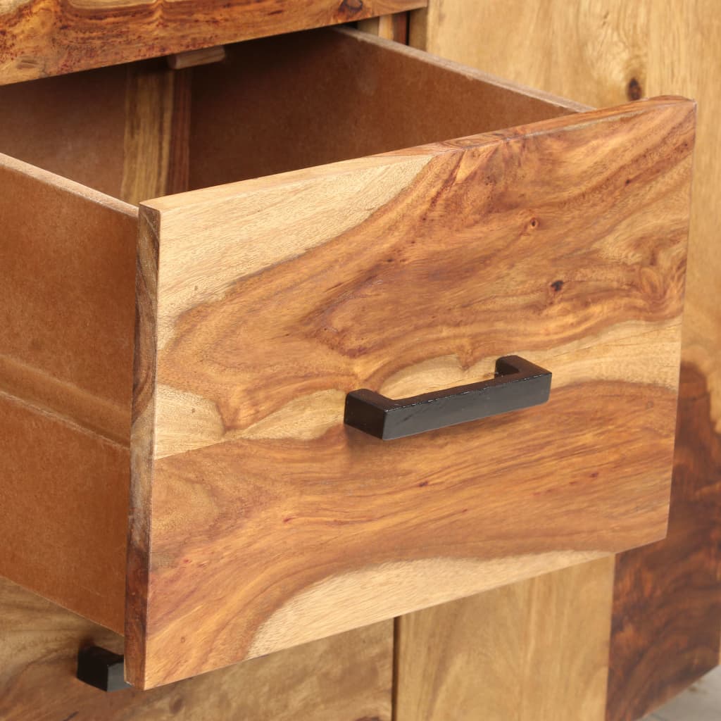 Sideboard 145x40x80 cm Solid Sheesham Wood