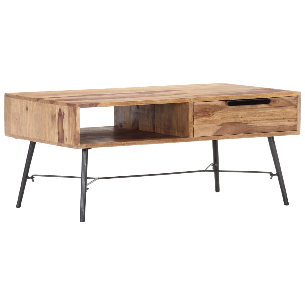 Coffee Table 88x55x40 cm Solid Sheesham Wood