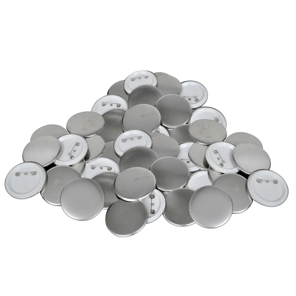 Badge Maker with 500 pcs Pinback Button Parts 58mm Rotate Punch (30151+30058)