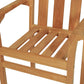 7 Piece Garden Dining Set Solid Teak Wood (44684+3x43041)