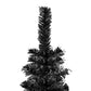 Slim Christmas Tree Black 210 cm
