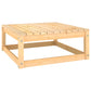 8 Piece Garden Lounge Set Solid Wood Pine (2x805675+805700+805665)