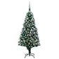 Artificial Christmas Tree with LEDs&Ball Set&Pine Cones 150 cm (321015+330099)
