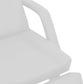 Beauty Treatment Chair Faux Leather White 180x62x78 cm