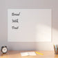 Wall-mounted Magnetic Board White 80x60 cm Tempered Glass