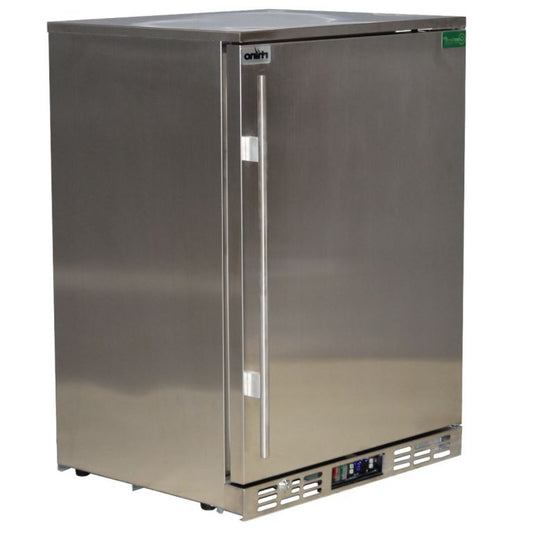 Rhino Stainless Steel 1 Door Solid Stainless Bar Fridge Right Hinged