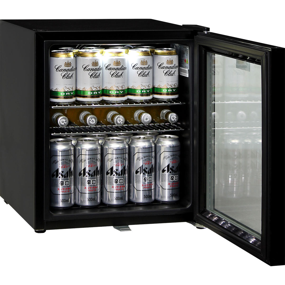 Schmick Glass Door Mini Bar Fridge With Lock / 38 Cans