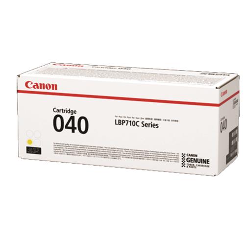 CANON CART040Y STD YELLOW TONER CARTRIDGE 5.4K TO SUIT LBP712CX