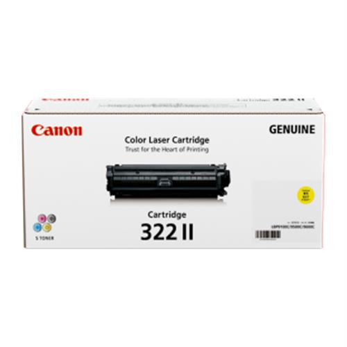 CANON CART322Y HIGH YIELD YELLOW TONER 15K TO SUIT LBP9100CDN