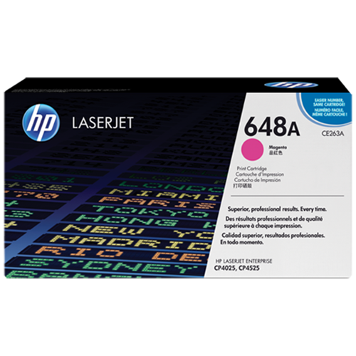 HP 648A MAGENTA TONER 11000 PAGE YIELD FOR CLJ CP4025 CP4525