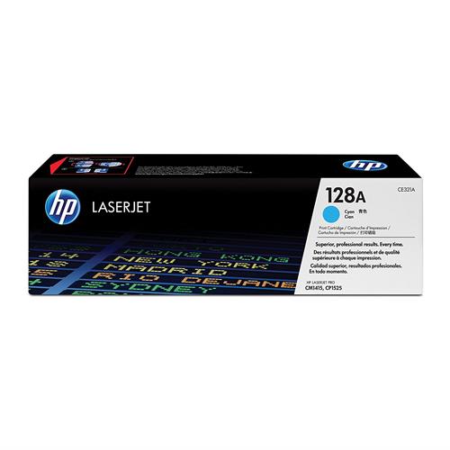 HP 128A CYAN TONER 1.3K FOR CLJ PRO CP1525 CM1415