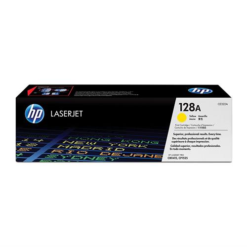 HP 128A YELLOW TONER 1.3K FOR CLJ PRO CP1525 CM1415