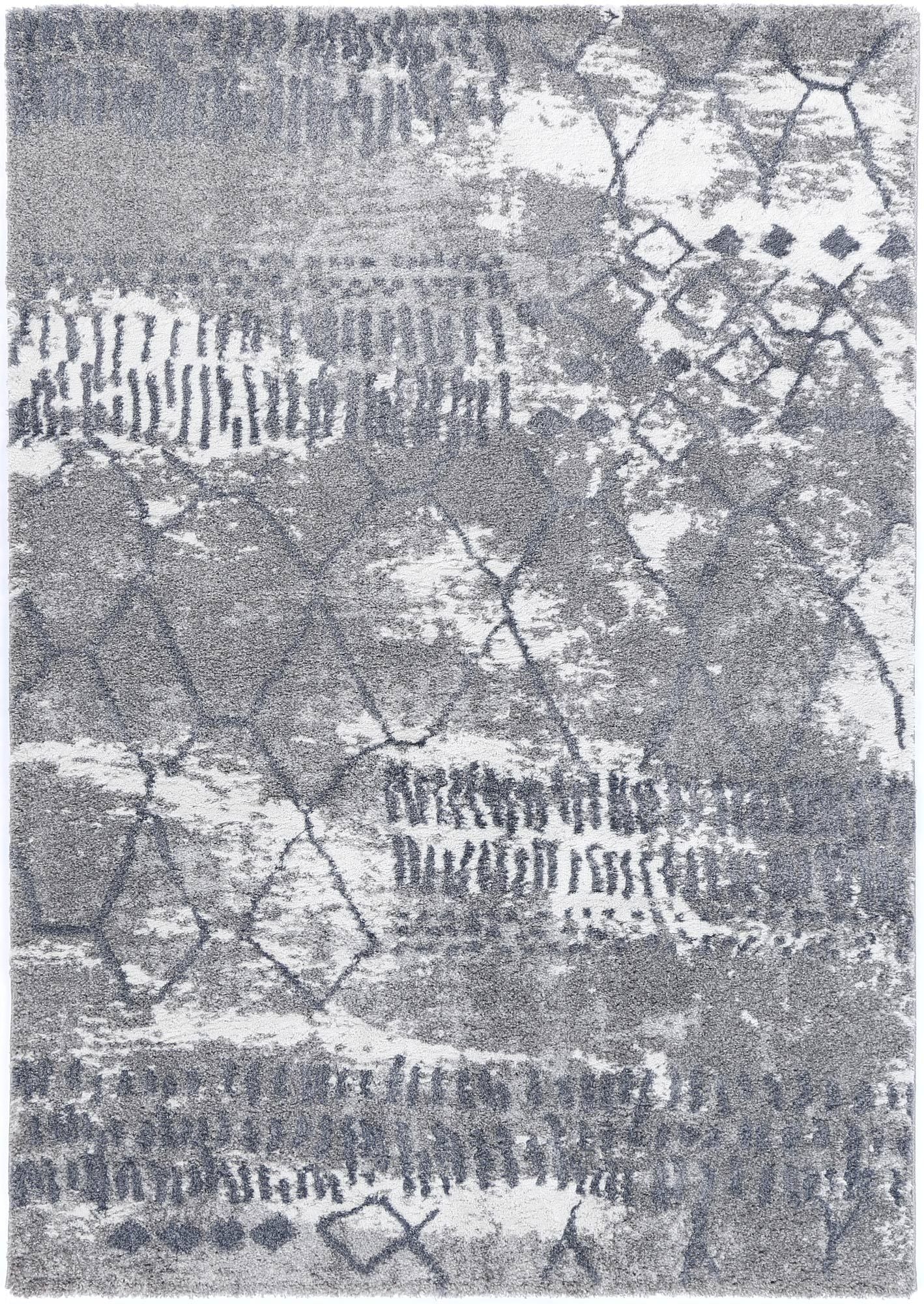 Yuzil Blue Abstract Rug