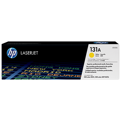 HP 131A YELLOW TONER 1800 PAGE YIELD FOR LJ PRO M251/M276