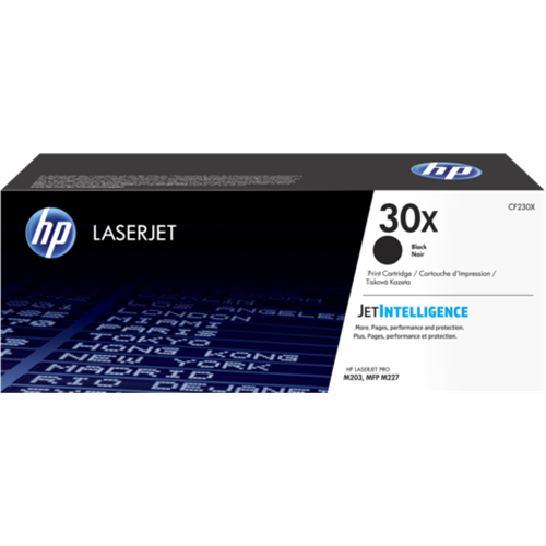 HP 30X BLACK LASERJET TONER CARTRIDGE 3.5K FOR LJ PRO M203 M227