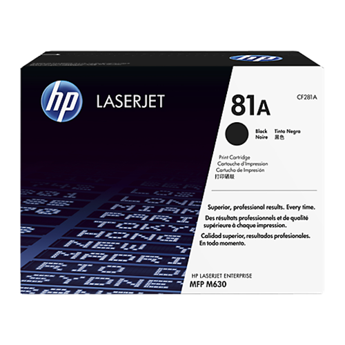 HP 81A BLACK LASERJET TONER CARTRIDGE