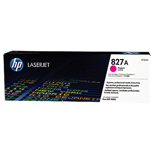 HP 827A MAGENTA LASERJET TONER 32K CARTRIDGE