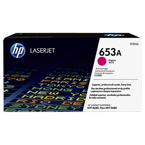 HP 653A MAGENTA LASERJET TONER CARTRIDGE