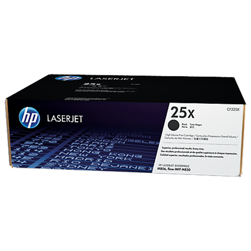 HP 25X BLACK LASERJET TONER CARTRIDGE