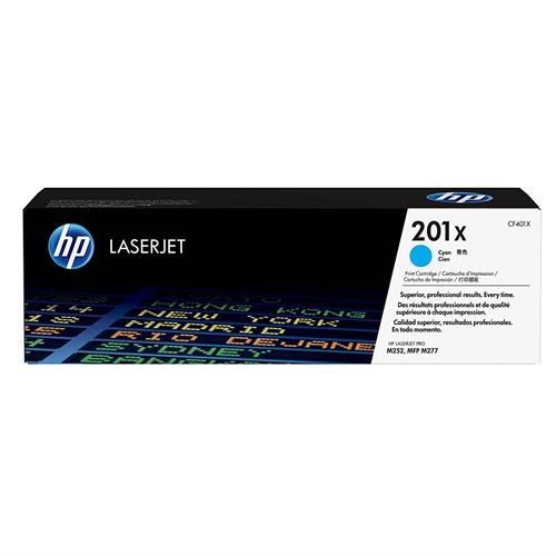 HP 201X CYAN LASERJET TONER CARTRIDGE