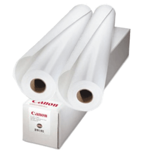 A1 CANON BOND PAPER 80GSM 594MM X 150M 2 ROLLS 3 CORE FOR 24 TECHNICAL PRINTERS