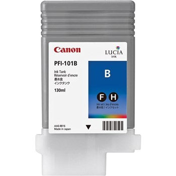 BLUE INK TANK 130ML FOR CANON IPF6100 5100 5000