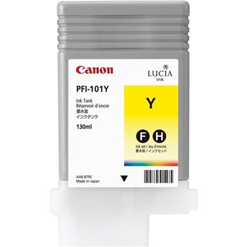 PFI-101Y YELLOW INK TANK 130ML FOR IPF6200 6100 5100 5000